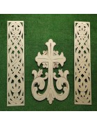 Прорезная резьба, декор на канунник (канун) в храм Прорезная резьба, декор на канунник (канун) в храм