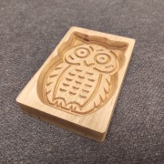 Фото формы в виде совушки для печати пряника