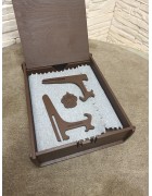 Изображение Резная икона святая равноапостольная царица Елена с разных ракурсов