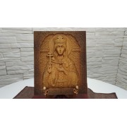 Резная икона святой мученицы Ирины Аквилейской
