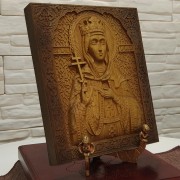 Резная икона святой мученицы Ирины Аквилейской