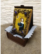 Изображение Икона Ксения Петербургская, святая блаженная, подарочная с разных ракурсов