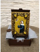 Изображение Икона Ксения Петербургская, святая блаженная, подарочная с разных ракурсов