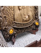 Изображение Сергий Радонежский, резная икона с камнями с разных ракурсов