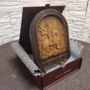 Фото святого Георгия о змее (Георгий Победоносец) в подарочном футляре