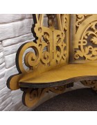 Изображение Большой угловой иконостас с разных ракурсов